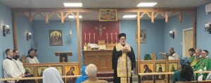 Bishop John at Holy Trinity in 2024