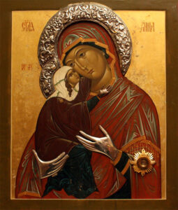 St. Anna and the Theotokos