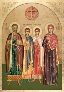 Ss. Eustathius, Theopista, Agapius & Theopistus