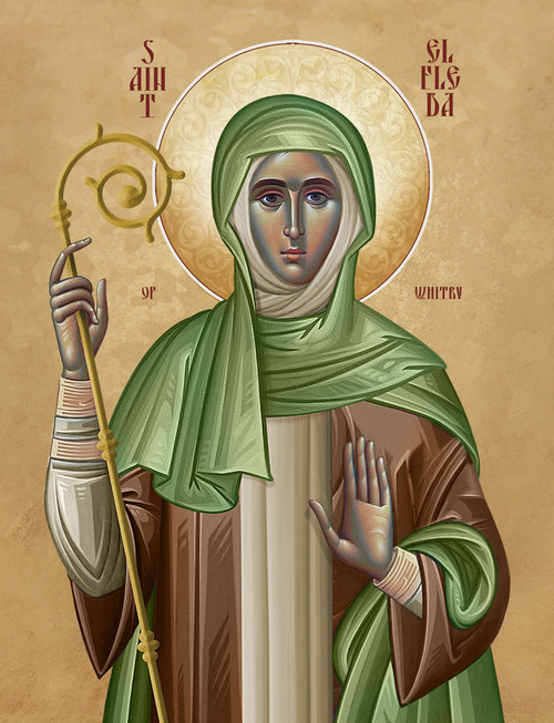 St. Elfleda, Abbess